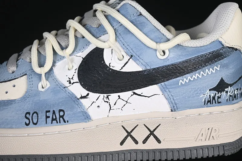 All Categories Nk Air Force 1 Air Force Series Nk Air Force 1 Low Air Force Low Nike Air Force 1'07 Low "The Age of Cracks" Hand-painted Graffiti Age of Cracks Air Force One Low-top Casual Sports Shoes KS6896-555